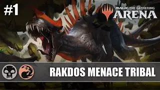 MTG Arena | Ikoria Standard | Rakdos Menace Tribal #1