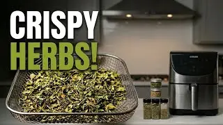 How to Dry Herbs with an Air Fryer