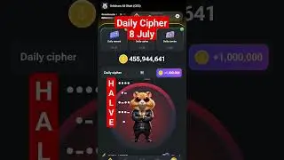 8 July Hamsters Kombat Daily Cipher 