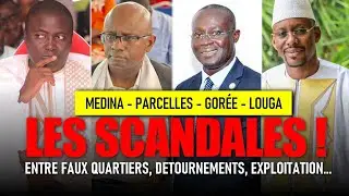 Maires Yi Rapports Cour des comptes Jàpp : Bamba Fall, Moussa Sy, Augustin Senghor, Moustapha Diop