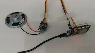 MAX98357A I2S 3W Class D Amplifier Breakout with ESP32