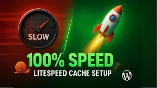 ⚡ Make Your Website Super Fast with LiteSpeed Cache