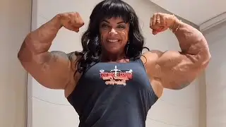 Fbb Barbara Moojen Extreme Muscle Female bodybuilder