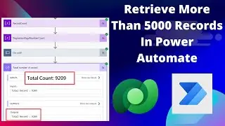How to retrieve more than 5000 records of Dataverse In Power Automate using Pagination