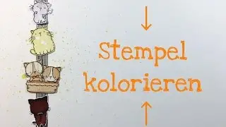 Tutorial: 3 Arten Stempel zu kolorieren
