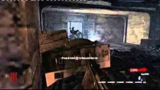 World at War Zombies - Nacht Der Untoten - First room challenge attempt - Warno2010
