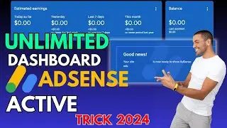 How To Active Adsense dashboard 2024 || adsense active dashboard trick || adsense approval 2024
