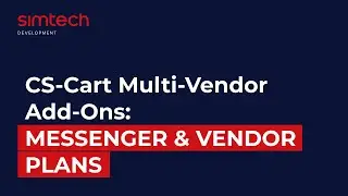 CS-Cart Multi-Vendor add-ons: Messenger & Vendor Plans