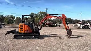 2021 Hitachi ZX5OU-5N Mini Excavator Loader Trackhoe