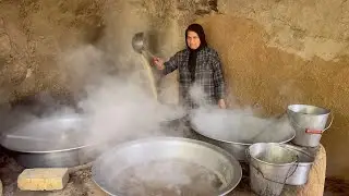 Historical and rural travel , Ancient food روستای هزاوه اراک