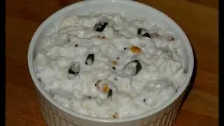 Brown Rice Thayir Saadam (Curd Rice)