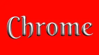 Affinity Photo and Designer - Make Chrome Effect Text