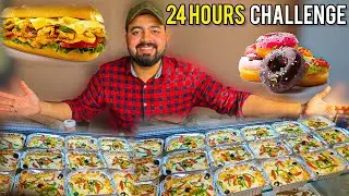 I Only ate BAKERY FOOD for 24 HOURS challenge | FOOD CHALLENGE