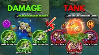 Minotaur Damage Build vs Minotaur Tank Build