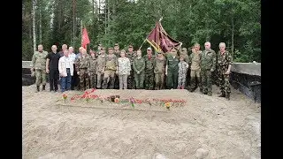 3 августа станция Раменцы. Захоронение 101 бойца Красной Армии.