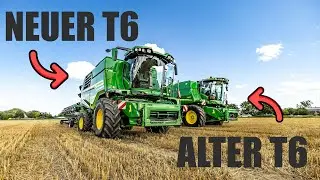 Was kann der neue John Deere T6 Mähdrescher❓| AgrarNils