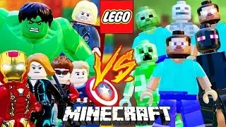 LEGO VS MINECRAFT - LEGO Marvel Avengers (Vingadores) Briga de Herois #149