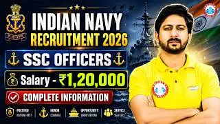 Indian Navy SSC Officer Recruitment 2026 | Navy Eligibility, Selection, Salary & Complete Details