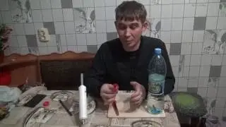 Походный умывальник и проба нового термопистолета