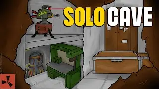 I Built an unraidable solo cave base in Rust...