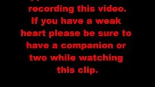 Warning: Unreleased Rehearsal Video