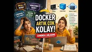 Docker Kolay Anlatım: Image, Volume ve Compose