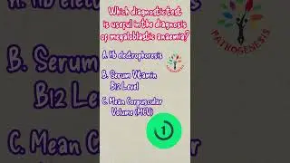 MCQ on anaemia #barman_sir #mltmcq #pathogenesis