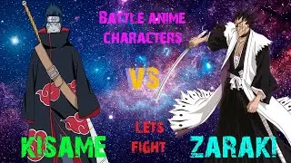 BattleAnimeCharacters - Kisame VS Zaraki(Kenpachi) [HD]