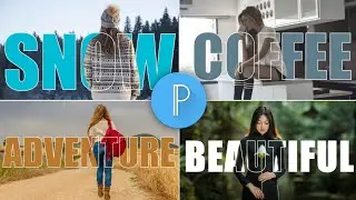 How to Edit Photos With Half Transparent Text in Pixellab