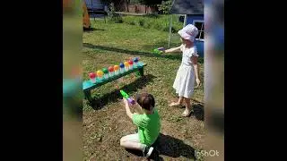 Развлечение "Водяной в гостях у ребят" в старшей группе"Маленькая страна"