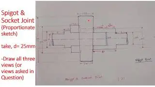 Online Class Spigot & socket and Gib & cotter joint  Sheet 10 & 11
