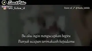 Kangen Pelukan Dan Ciuman Mu Ibu