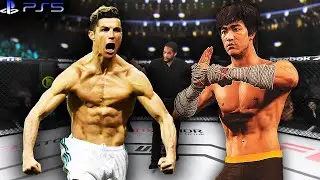 Bruce Lee vs. Cristiano Ronaldo | EA Sports UFC 4 (PS5)