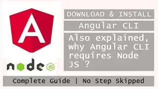 How to download and install Angular CLI | Node JS