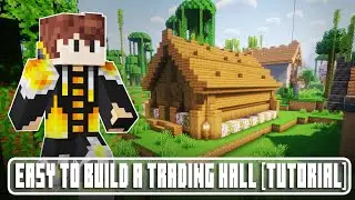 How to build Minecraft Villager Trading Hall Tutorial.mp4