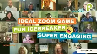 Fun Online Ice-breaker Zoom Games - ID Numbers Virtual Name Game
