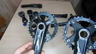 Сравнение кареток Shimano, Goldix, Keiz