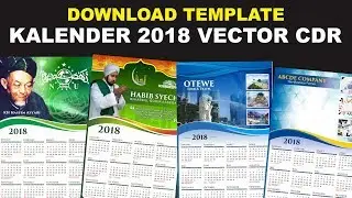 Download Kalender Indonesia Tahun 2018 cdr