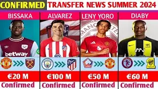 ALL CONFIRMED AND RUMOURS SUMMER TRANSFER NEWS,DONE DEALS✔,BISSAKA TO WESTHAM,LENY YORO TO UTD