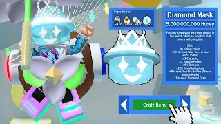 Buying Diamond Mask In Roblox Bee Swarm Simulator
