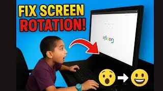 how to rotate your screen |how to rotate your computer screen | how to rotate the screen 