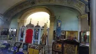 Прямая трансляция служб в храме Александра Невского в Пскове