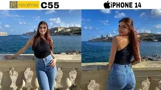 Realme C55 Vs iPhone 14 Camera Test