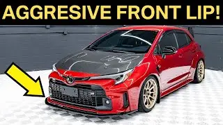 BEST Front Lip for a Daily Driven GR COROLLA!