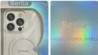 Berlia Transparent MagSafe Clear Case For iPhone 15 Max only on PKR 1300 - USD 4.5 💲