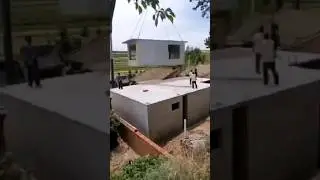 Casa pré-moldada | Surpreendente! #construção #obras