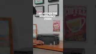 How to replace a maintenance cartridge with PIXMA G2730