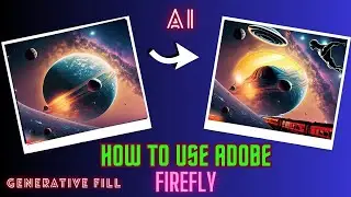 How to use Adobe Firefly || Generative ai Fill || Text to Image || Full Tutorial