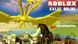 Killing King Ghidorah + Rodan - Kaiju Online Fun Godzilla Video Game - YG Gaming
