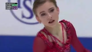 Дарья Усачёва - серебряный призёр чемпионата мира среди юниоров 2020 Произвольная программа